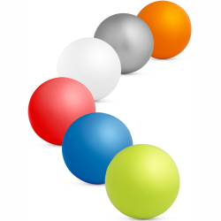 Stressbold med logo fås i 6 friske farver nu- se boldtilbud