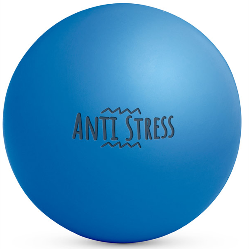 køb stressbold med logo fra 100 stk her - se stressbolde i 6 farver nu