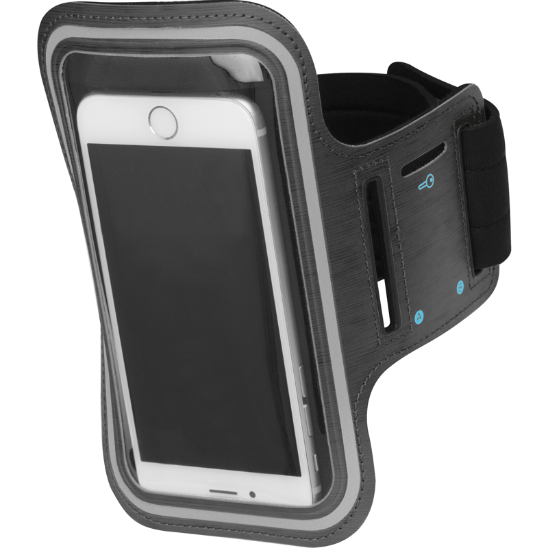 Mobilholder til armen med logo -tag mobilen med på løbeturen