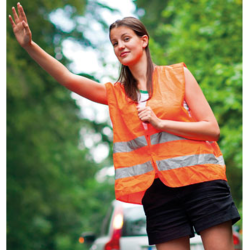 Refleksvest i 2 farver