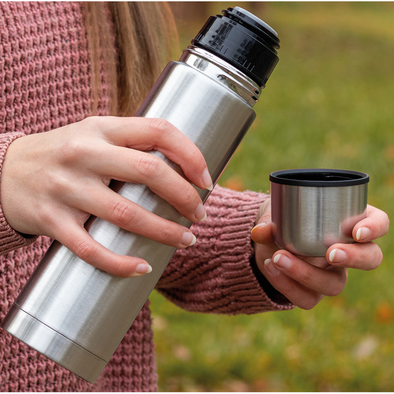 Termoflaske med graveret logo - Tilbud på 0.5 liter flasker