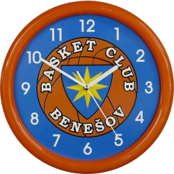 Vægur i 8 farver med fullcolor tryk efter ønske fra 25 stk