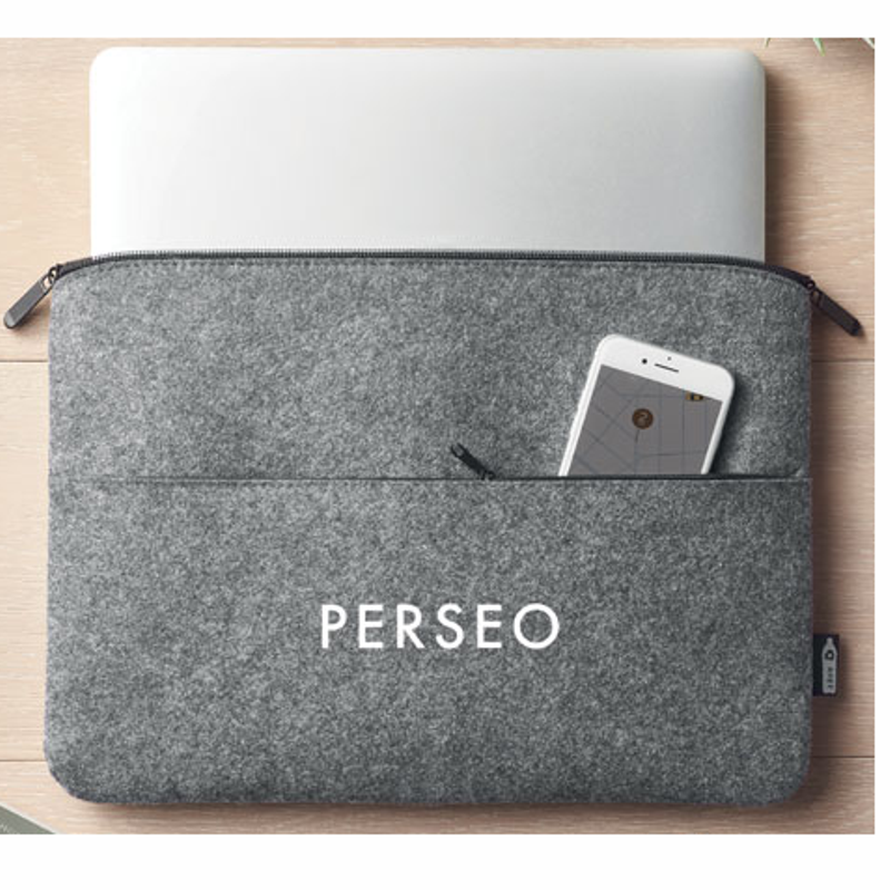 Cumputertaske fås i lys og mørk filt