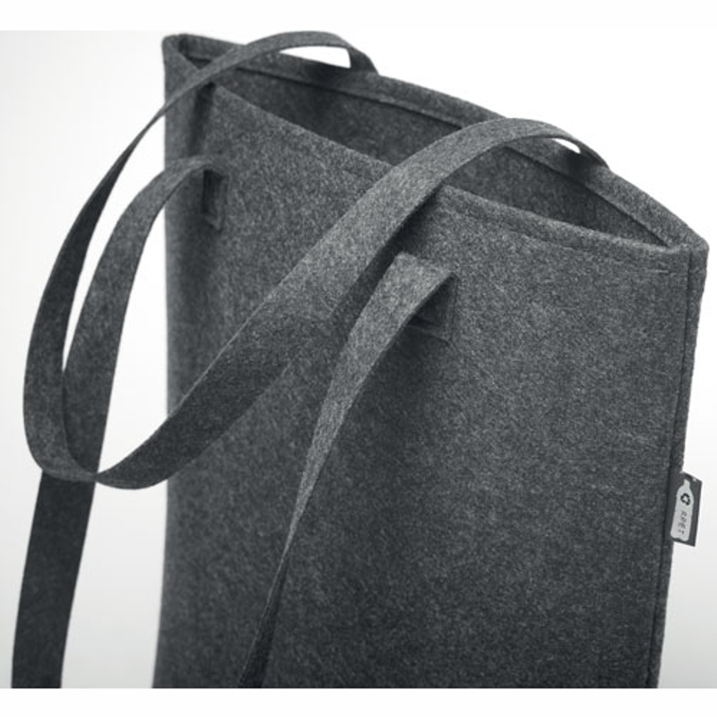 køb filt shopper med logo fra 50 stk - se tilbud filt indkøbsnet her