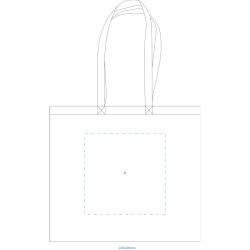 Mulepose med lange skulderstropper - Rpet lamineret shopper