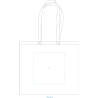 Mulepose med lange skulderstropper - Rpet lamineret shopper