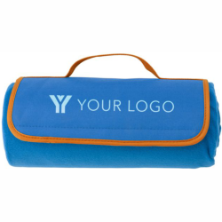 Fleecetæppe med print