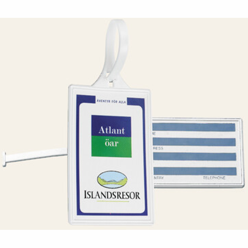 Kuffertmærker med logoi