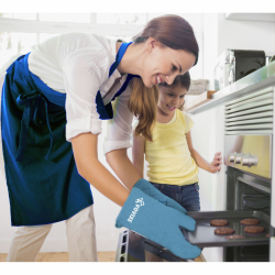 Grillhandsker i 4 farver
