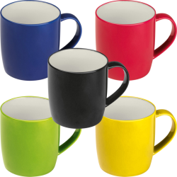 Kaffekrus i 5 farver