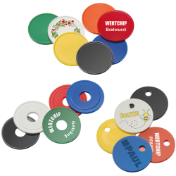 køb poletter med tryk fra 100 stk nu -se tilbud på poletter i 7 farver