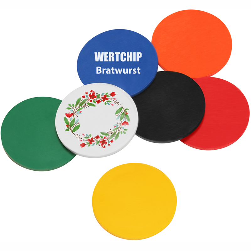 køb poletter med tryk fra 100 stk nu -se tilbud på poletter i 7 farver