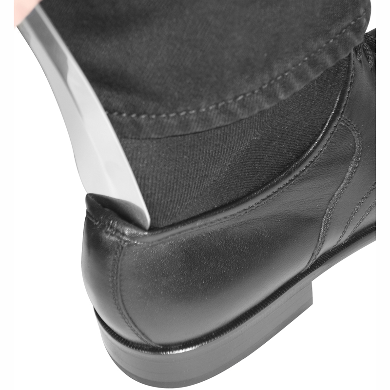 køb skohorn med logo fra 100 stk her -se kort metal skohorn med ophæng