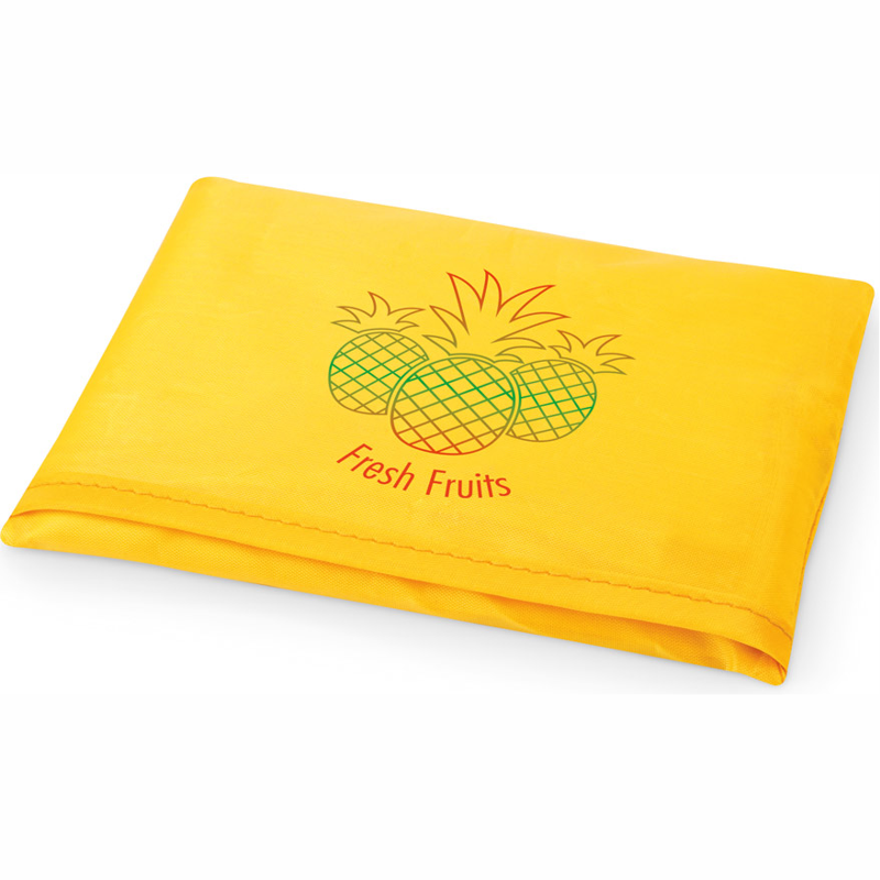 se indkøbsnet fra 100 stk her- køb foldbar shopper i 8 farver med logo