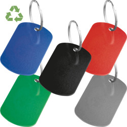 Nøglering med graveret logo...