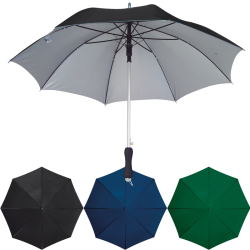 Paraply med logo er UV...