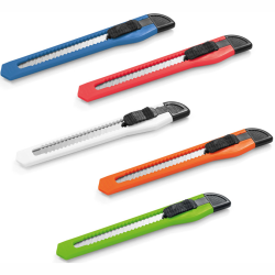 Hobbykniv i 5 farver