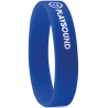 Silikone armbånd med logo fås nu i 8 flotte farver