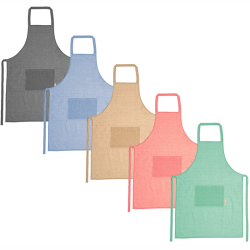 Forklæde i 5 farver
