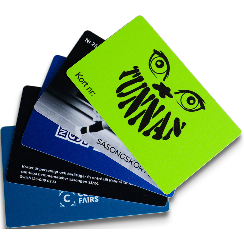 køb plastik kort fra 250 stk her - se plastikkort til medlemskort nu