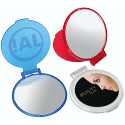køb makeup pejl fra 100 stk med logo her- køb taskespejl med tryk nu