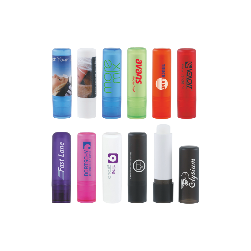 køb billig læbepomade fra 250 stk her - bestil læbepomade med logo nu