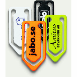 køb clips i nye farverfra 500 stk - køb billige papirclips med tryk nu