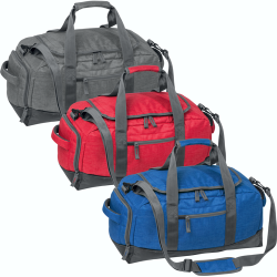 Sportstaske og rejsetaske- tilbud stor weekendtaske med tryk