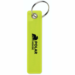 Tjek tilbud på reflekterende nøglering med logo fra 250 stk    tjek nu