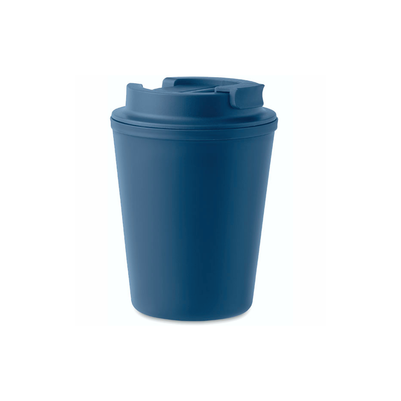 TJEK kaffekopper med god dobbeltvæg - se tilbud på plastikrus med logo