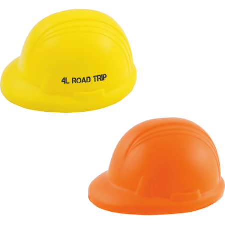 anti stres hjelm med logo fra 100 stk her -  se 3 farver på hjelm her