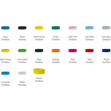 køb pandebånd fra 50 stk her - køb løbebånd i 10 farver med logo her