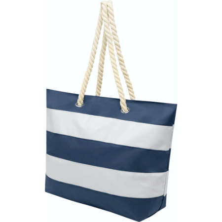 køb strandtaske og indkøbsnet i 4 maritime farver her - tjek tilbud nu
