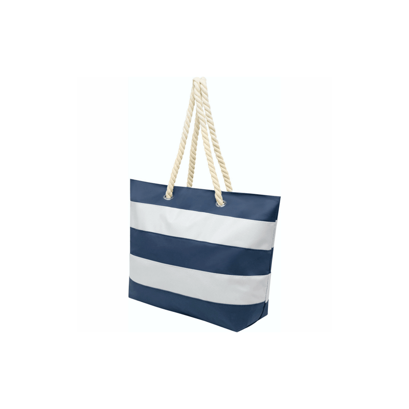 køb strandtaske og indkøbsnet i 4 maritime farver her - tjek tilbud nu