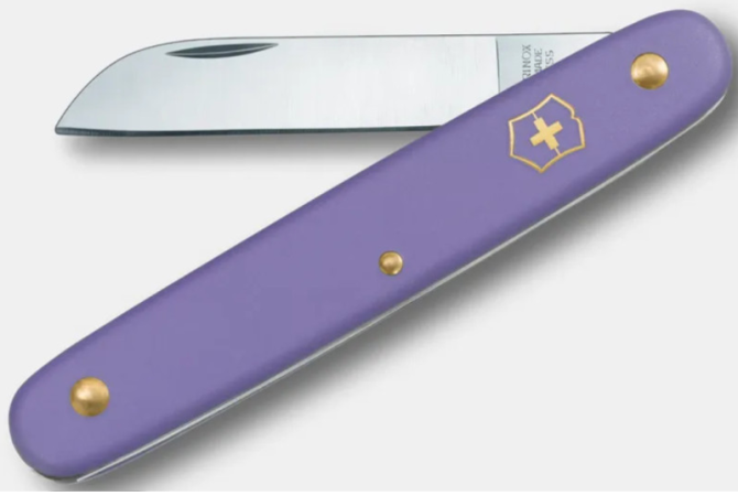 Victorinox blomsterkniv med logo - kendt som trawlerkniv og fiskerkniv