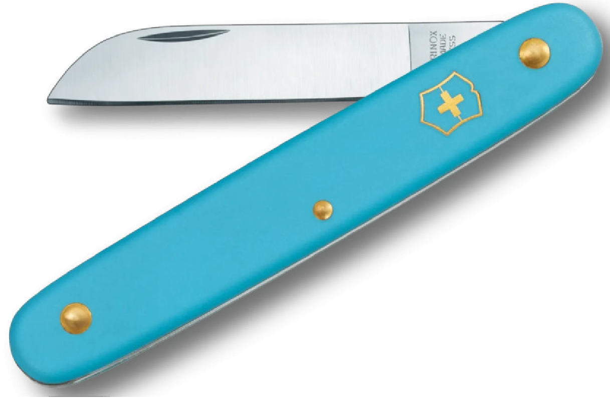 Victorinox blomsterkniv med logo - kendt som trawlerkniv og fiskerkniv