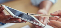 IPad pen og touch pen med logo til smartphone og tablet