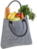 Filttaske med logo- ny elegant filt shopper 