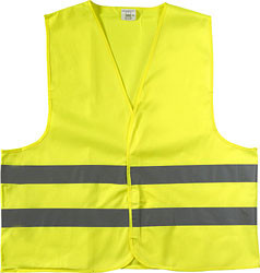 Refleksvest og sikkerhedsvest i str M - XL - XXL -gul+orange