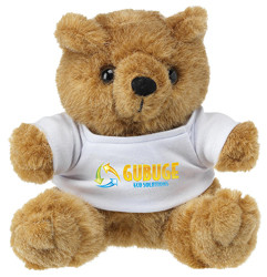 Plysbamser - teddybamser med tryk på T-shits