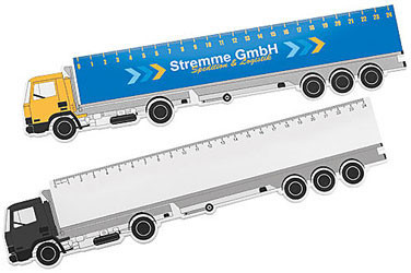 Lineal med tryk - lastvognslineal og trucklineal