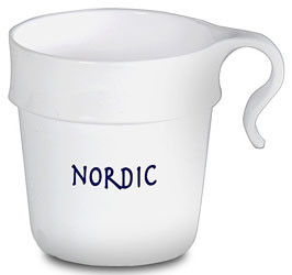 Plastikkrus i 7 farver - Nordic kaffekrus med logo -0