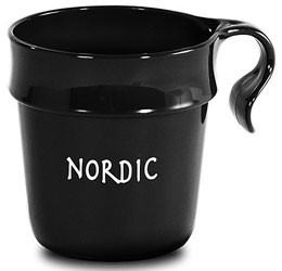Plastikkrus i 7 farver - Nordic kaffekrus med logo -1