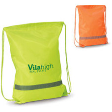 Mini - rygsæk - gymnastikpose - rygpose med refleksstribe