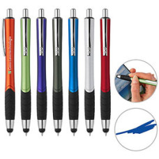 Ipad pen - touch pen -  med kuglepen og softpude