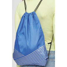 Mini rygsæk med logo - gymnastikpose med flot refleks print