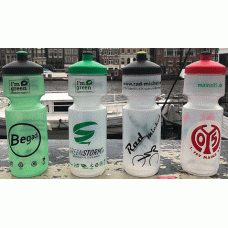 Drikkedunk - verdens første økologiske vandflaske - med tryk