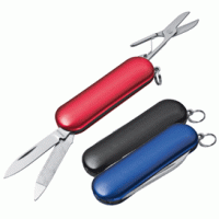 Lommeknive med  logo- 5 funktioner -  3 farver
