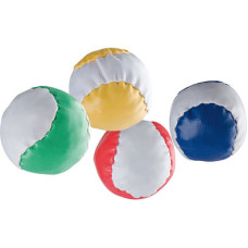 Anti stress bold - med 1 farvet logotryk - bolde i 4 farver