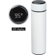Drikkedunk, termo vakuum vandflaske med LED termometer